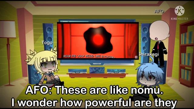 Mha Villain react to SCP superstition foundation | Gacha life | смотреть онлайн