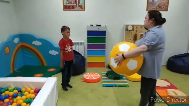 Работа логопеда в  сенсорной комнате