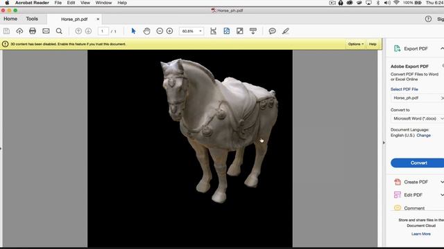 Photoshop CC Tutorial 3D: 3D Model with in a PDF смотреть онлайн