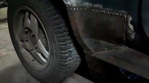 Нива пороги из профиля 100X100