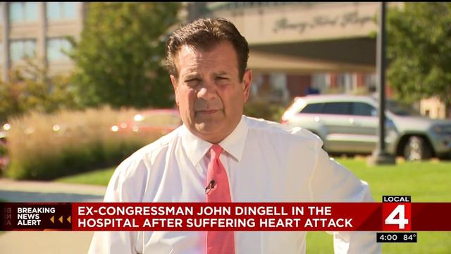 John Dingell in hospital after suffering heart attack смотреть онлайн