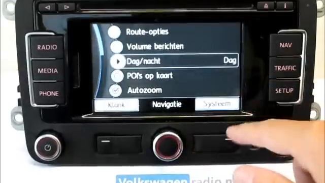 RNS310 Basics. Code, Radio, Navigatie, Media. Navigatiespecialist Volkswagenradio.nl