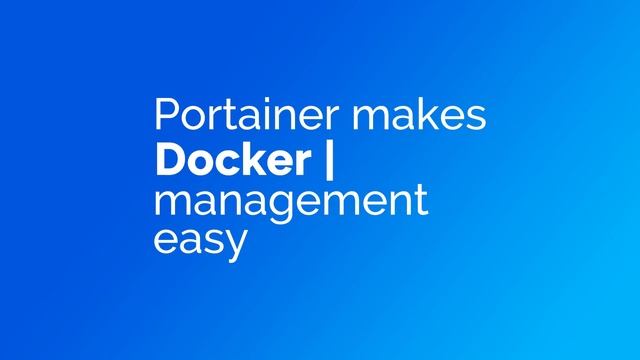 Portainer Makes Container Management Easy смотреть онлайн