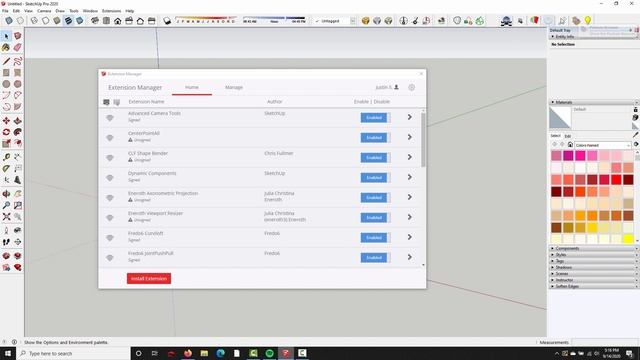Installing SU Podium V2.6 for SketchUp - Extension Manager (.rbz installer) смотреть онлайн