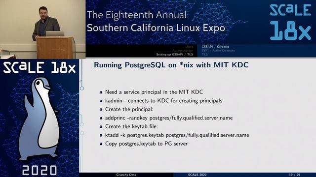 Enterprise Authentication with PostgreSQL смотреть онлайн