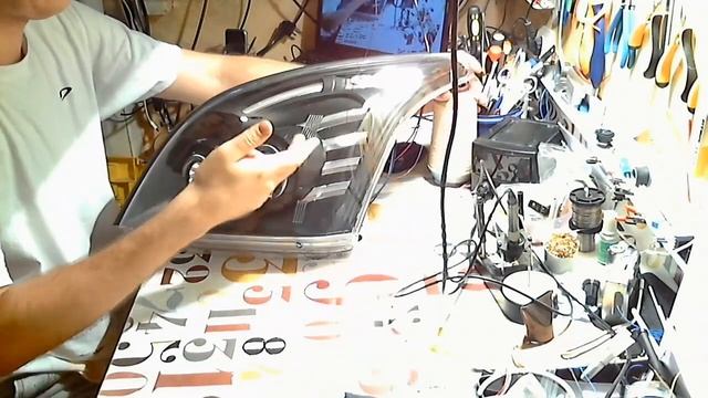 Prado 120, ангельские глазки, светодиодный поворотник