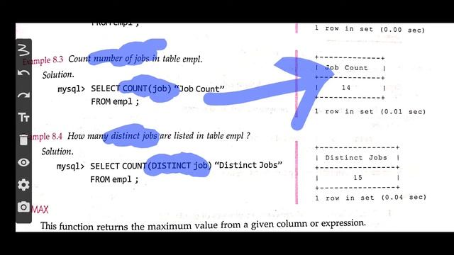 Chapter 8 : More on SQL | IP Class 12th смотреть онлайн
