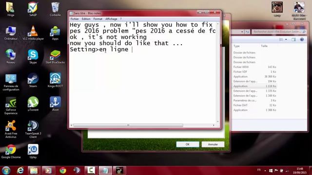 How to fix pes 2016 problem " pes 2016 a cessé de fonctionner" смотреть онлайн