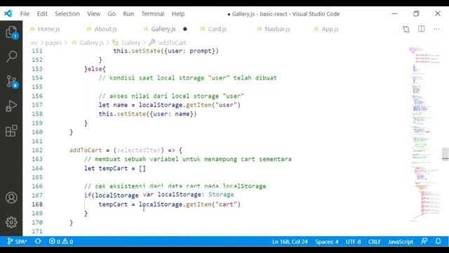 React JS - Session Storage and Local Storage смотреть онлайн