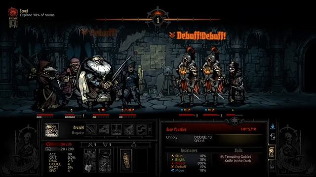 Modded Darkest Dungeon 006 - A Dog, a Slav, a Seaman, and a PhD Walk into Some Ruins (No commentary смотреть онлайн