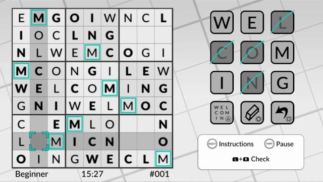 Word Sudoku by POWGI (PS Vita Gameplay) смотреть онлайн