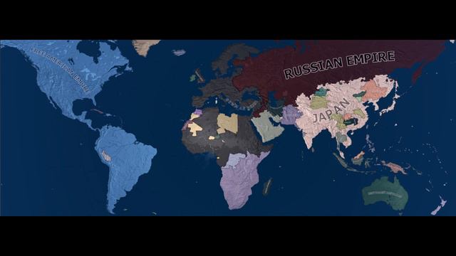 Always War 1936 - 1967, Timelapse Hearts of Iron 4 смотреть онлайн