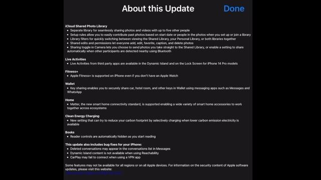 iOS 16.1 Update Available to Download for iPhone смотреть онлайн