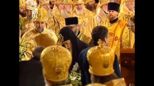 Литургия встреча Илия II Патриарха всея Грузии