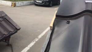 Что делать, если к торцу ската металлочерепица подошла нижней частью волны? Монтаж металлочерепицы