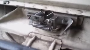 Замена замка капота ВАЗ классика своими руками