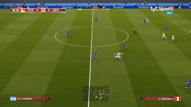 Perú Vs Argentina // Eliminatorias Sudamericanas 2026 (Pes 2021 Dream Patch)