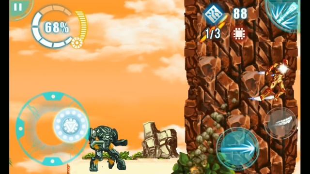 Iron Man 3 (2D) By Gameloft for Android смотреть онлайн