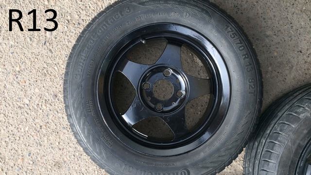 Размер колес. R13 или R15? смотреть онлайн
