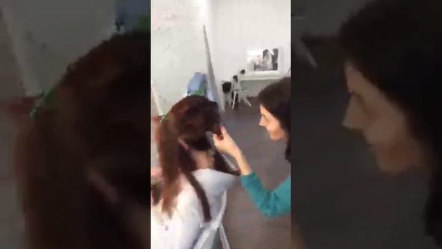 anna zhivilo Отработка объемный высокий пучок смотреть онлайн