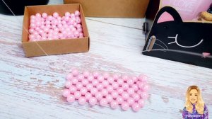 Сумочка ❤️ из бусин - сердце из бусин своими руками 1часть  - СУМКА ИЗ БУСИН