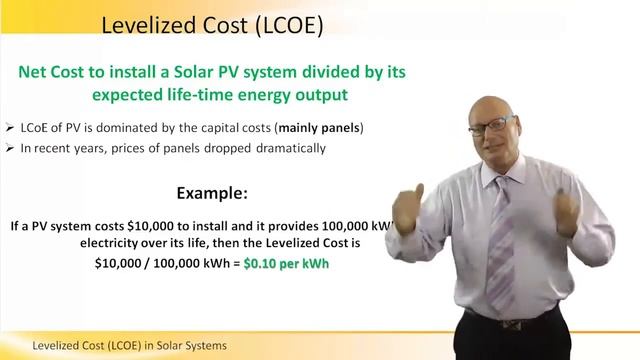 LCOE - Levelized Cost in Solar Systems смотреть онлайн