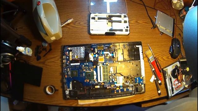 Samsung RC530 HD, Cleaning The Fan And Heat Sink, New Thermal Paste.