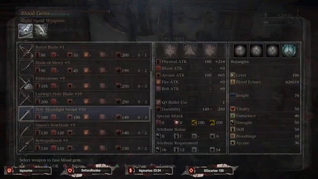 PS4 #Bloodborne NG+ Final Boss Holy Moonlight Greatsword. смотреть онлайн