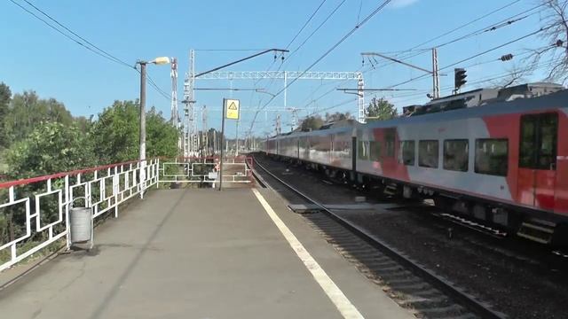 ЭС1-030/001 "Ласточка" Москва - Нижний Новгород смотреть онлайн