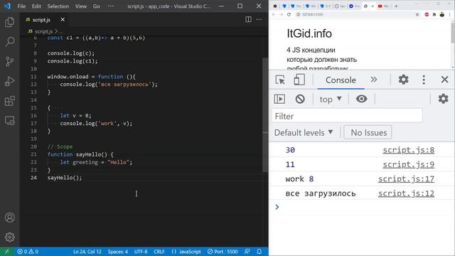 4 вещи которые должен знать JavaScript разработчик. Бред статей на сайтах смотреть онлайн