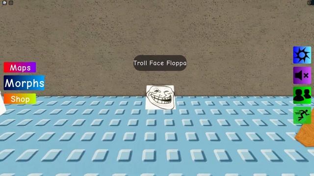 How to get the TROLL FACE FLOPPA BADGE & MORPH in FIND THE FLOPPA MORPHS | Roblox смотреть онлайн