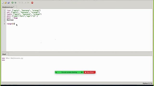 BBQ Lesson1 python смотреть онлайн