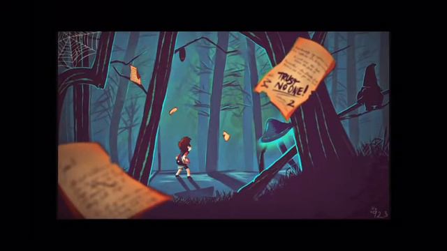 Gravity Falls Theme Song(AK A piano Remix) 1 Hour смотреть онлайн