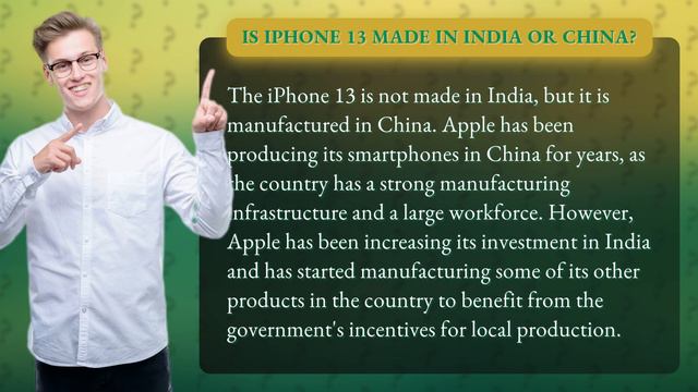 Is iPhone 13 made in India or China? смотреть онлайн