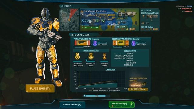 MG-S1 Jackal Review (The Confused SMG) | Planetside 2 Gameplay смотреть онлайн