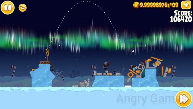 Angry Birds Seasons Winter Wonderham 6 Level смотреть онлайн