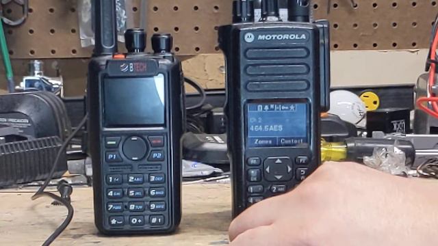 Dmr AES256 With The Btech 6x2 And Motorola XPR7550e