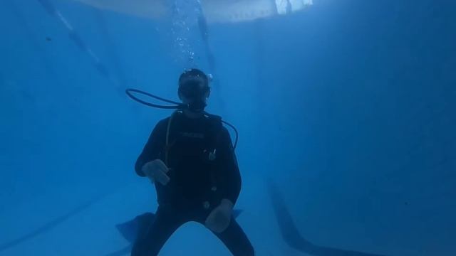 3 основных навыка для первого погружения с аквалангом. смотреть онлайн