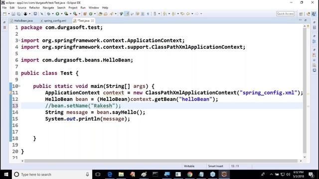 Learn Spring Programming Tutorial Online Training by Nagoor Babu Sir On 03-05-2018 смотреть онлайн