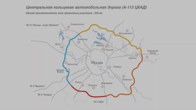 ЦКАД-3. СКОЛЬКО СТОИТ ПРОЕЗД? Какие ещё участки ЦКАД будут Платными? смотреть онлайн