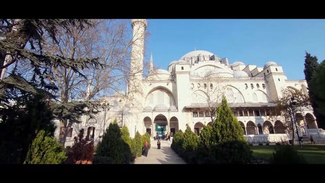 Прекрасный азан мечети Сулейминие. Турция смотреть онлайн