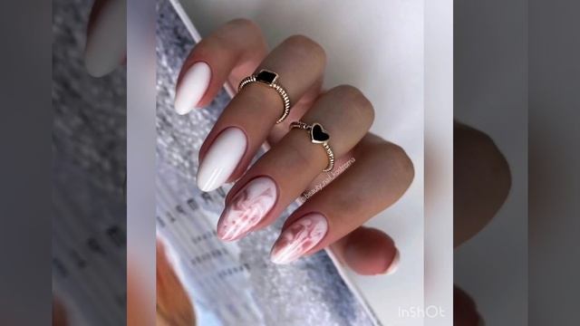 100+ идей модного осеннего маникюра! Маникюр на осень 2021! #осеннийманикюр