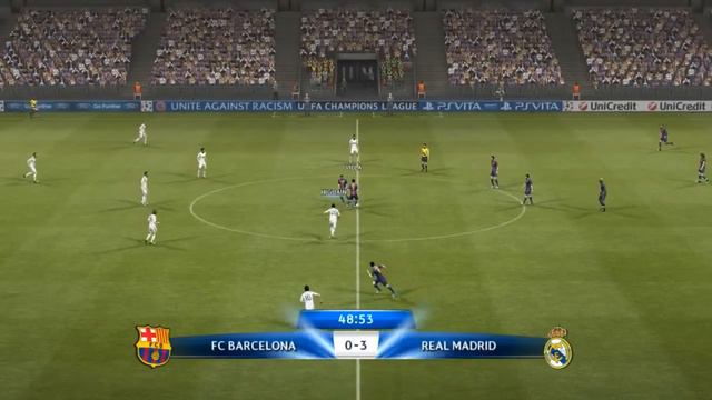 PES 2013 UEFA Champions League Final (FC Barcelona vs Real Madrid Gameplay) смотреть онлайн