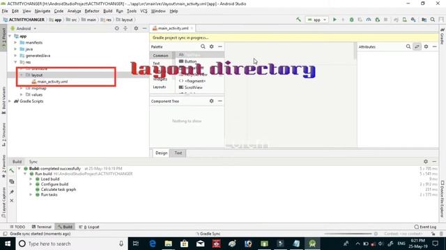 CREATE LAYOUT DIRECTORY WITH LAYOUT XML FILE ( ANDROID PROJECT) смотреть онлайн