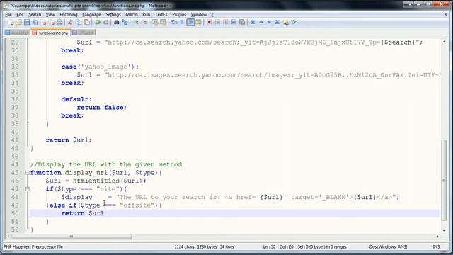 PHP Tutorial: Multi-Site Search [Part Two (2)] смотреть онлайн