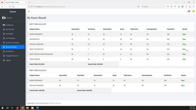 #63- Student - Exam Result Part - 2 in Laravel 10 | School Management System in Laravel 10 смотреть онлайн