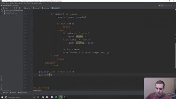 Python Online Game Tutorial #7 - Online Rock Paper Scissors p.2