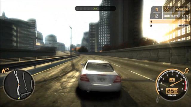 NFS Most Wanted - Mercedes-Benz CLK 500