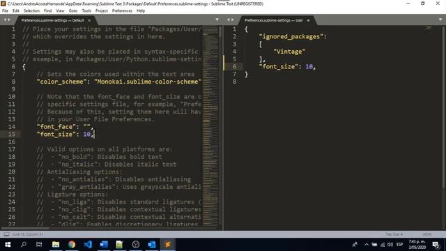 Como Instalar y personalizar Sublime Text 3 - 2020 смотреть онлайн