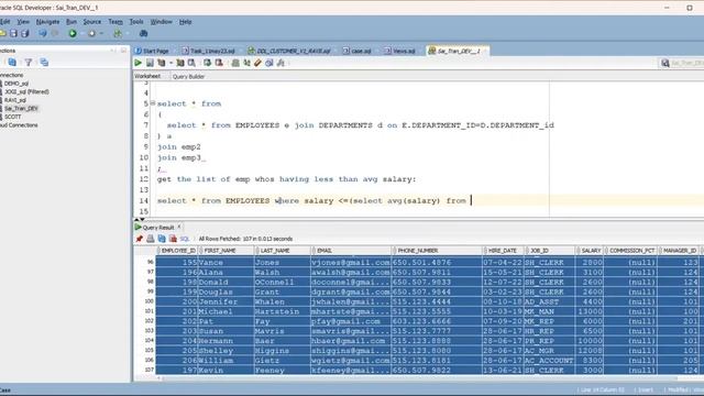 Sql interview question on sub query and correlated sub query| sub queries uses in SQL,oracle projec смотреть онлайн